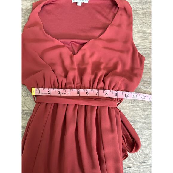 Baltic Born Hera Maxi Dress XS Berry Chiffon - Picture 11 of 12